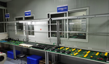 高壓開關(guān)模塊生產(chǎn)裝配車間